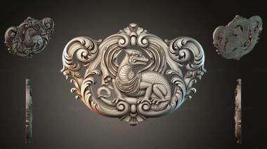 Cartouches KRTI_001895 3d model