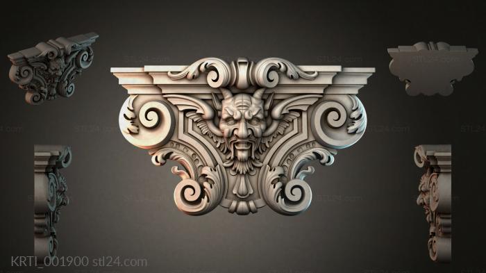 Cartouches (KRTI_001900) 3D models for cnc