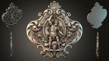 Cartouches KRTI_002009 3d model