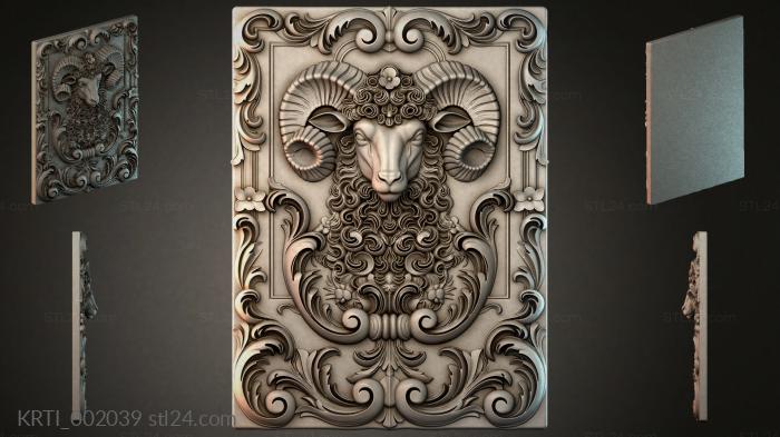 Cartouches (KRTI_002039) 3D models for cnc
