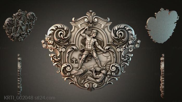 Cartouches (KRTI_002048) 3D models for cnc