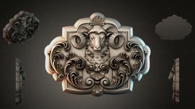 Cartouches KRTI_002077 3d model