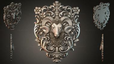 Cartouches KRTI_002197 3d model