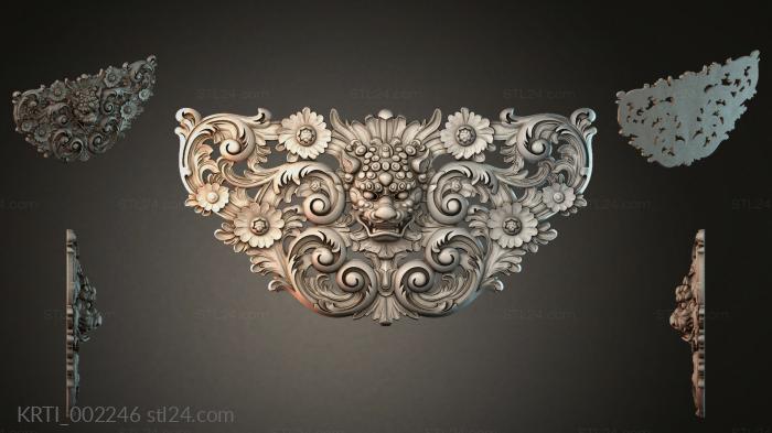 Cartouches (KRTI_002246) 3D models for cnc