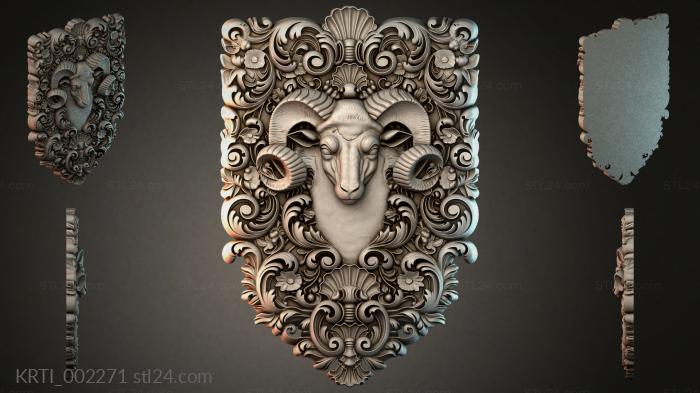 Cartouches (KRTI_002271) 3D models for cnc