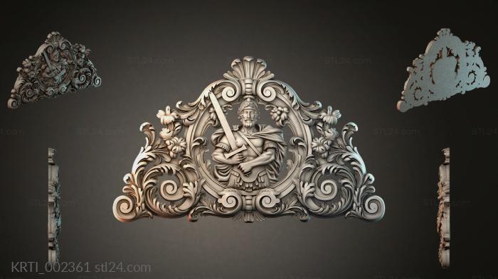 Cartouches (KRTI_002361) 3D models for cnc
