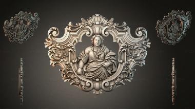 Cartouches KRTI_002615 3d model