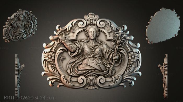Cartouches (KRTI_002620) 3D models for cnc