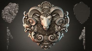 Cartouches KRTI_002685 3d model