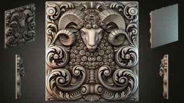 Cartouches KRTI_002701 3d model