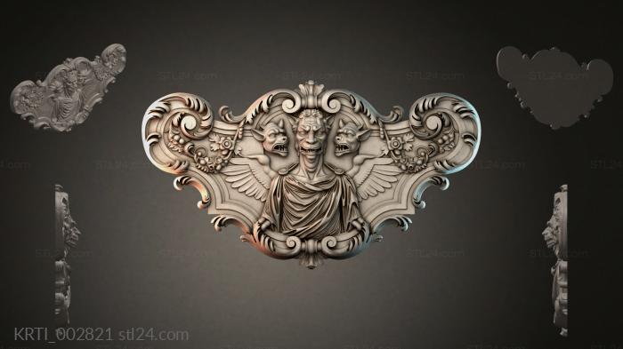 Cartouches (KRTI_002821) 3D models for cnc
