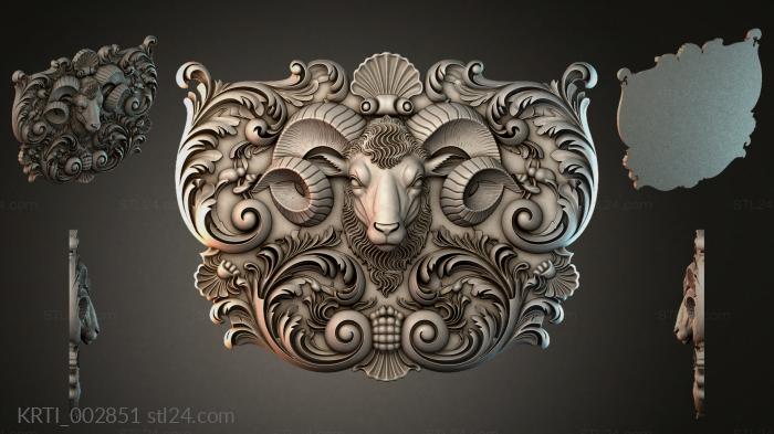 Cartouches (KRTI_002851) 3D models for cnc