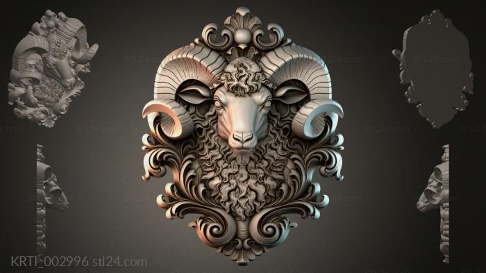 Cartouches (KRTI_002996) 3D models for cnc
