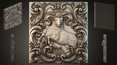 Cartouches KRTI_003049 3d model