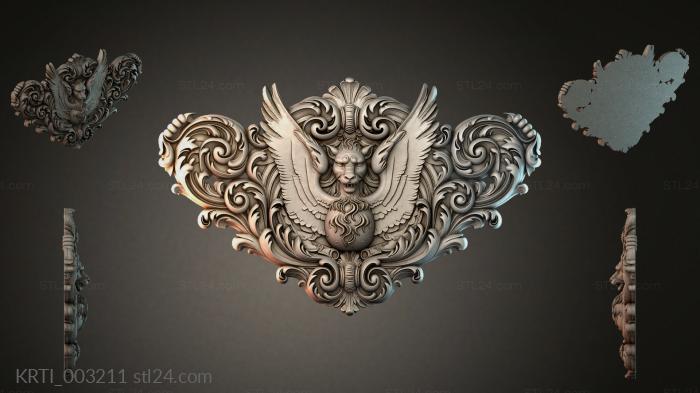 Cartouches (KRTI_003211) 3D models for cnc