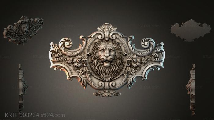 Cartouches (KRTI_003234) 3D models for cnc