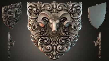 Cartouches KRTI_003235 3d model