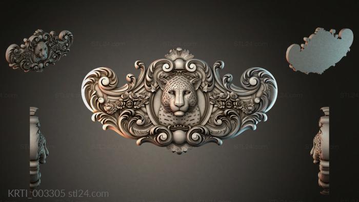 Cartouches (KRTI_003305) 3D models for cnc