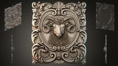 Cartouches KRTI_003347 3d model