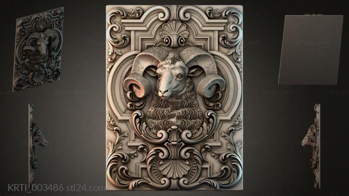 Cartouches (KRTI_003486) 3D models for cnc