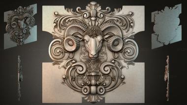 Cartouches KRTI_003535 3d model