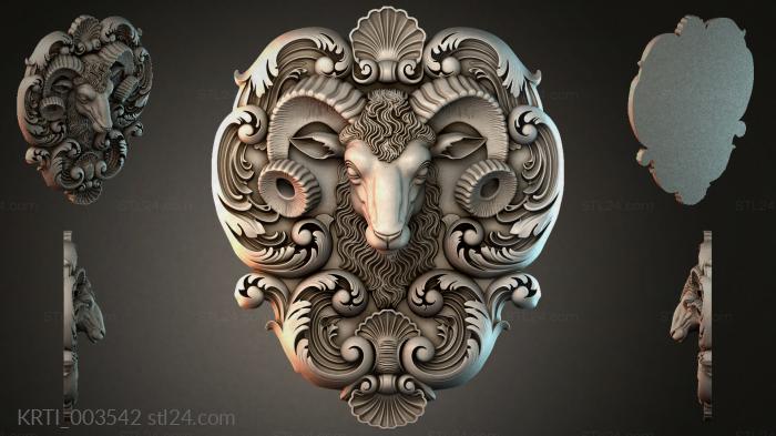 Cartouches (KRTI_003542) 3D models for cnc