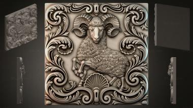 Cartouches KRTI_003547 3d model