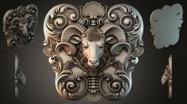 Cartouches KRTI_003574 3d model