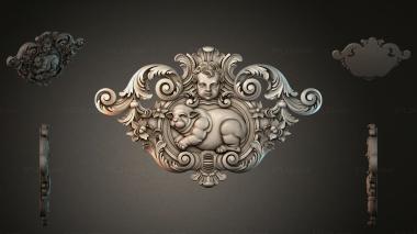 Cartouches KRTI_003671 3d model
