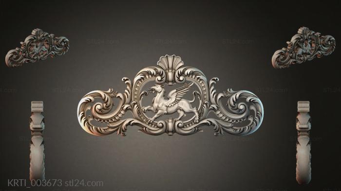 Cartouches (KRTI_003673) 3D models for cnc