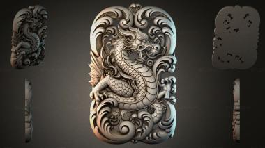 Cartouches KRTI_003715 3d model