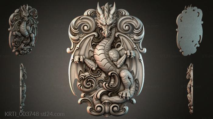 Cartouches (KRTI_003748) 3D models for cnc