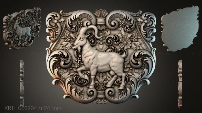 Cartouches (KRTI_003904) 3D models for cnc