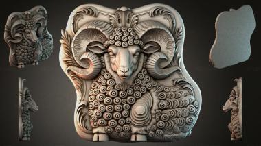 Cartouches KRTI_003916 3d model