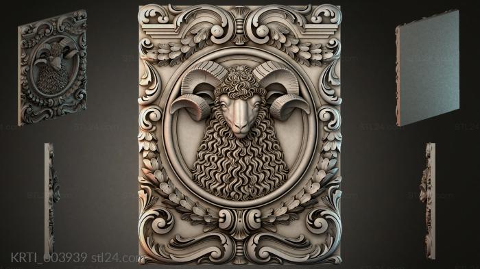 Cartouches (KRTI_003939) 3D models for cnc