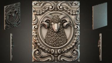 Cartouches KRTI_003939 3d model