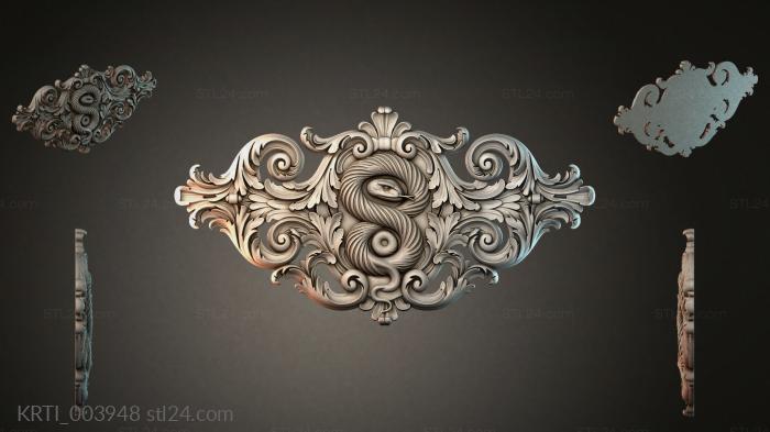 Cartouches (KRTI_003948) 3D models for cnc