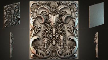 Cartouches KRTI_003987 3d model