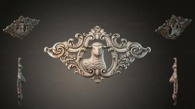 Cartouches KRTI_003989 3d model