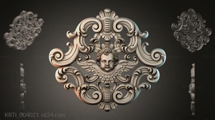 Cartouches (KRTI_004021) 3D models for cnc