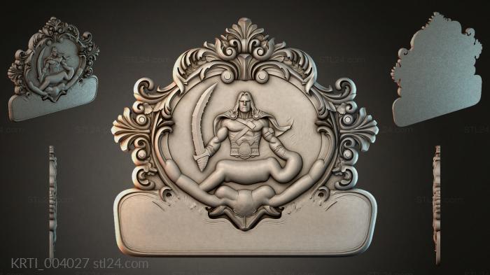 Cartouches (KRTI_004027) 3D models for cnc