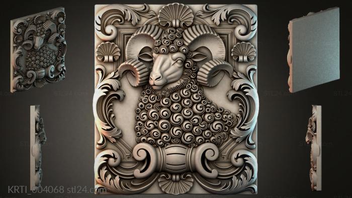 Cartouches (KRTI_004068) 3D models for cnc