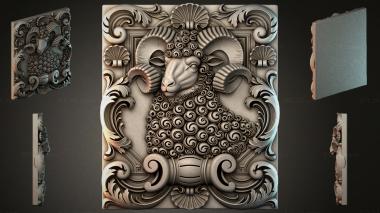 Cartouches KRTI_004068 3d model