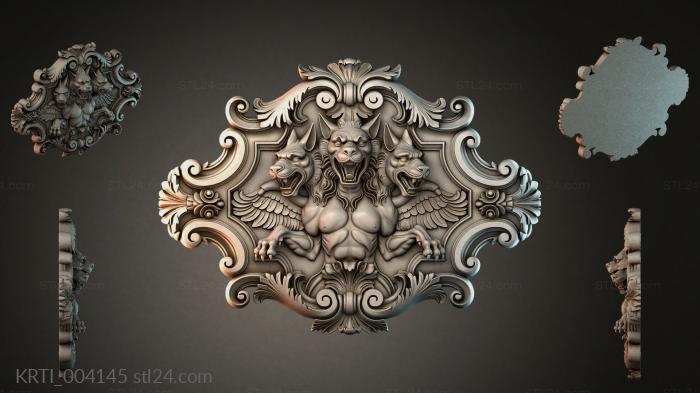 Cartouches (KRTI_004145) 3D models for cnc