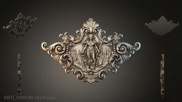 Cartouches (KRTI_004148) 3D models for cnc