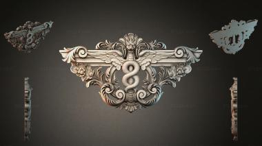 Cartouches KRTI_004432 3d model