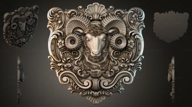 Cartouches KRTI_004435 3d model