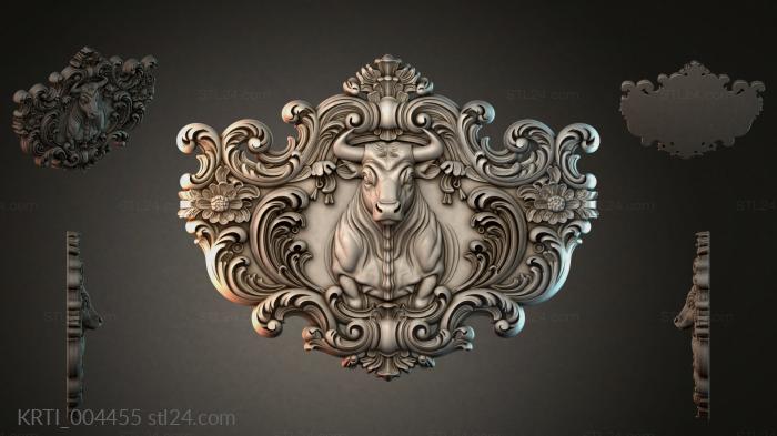 Cartouches (KRTI_004455) 3D models for cnc