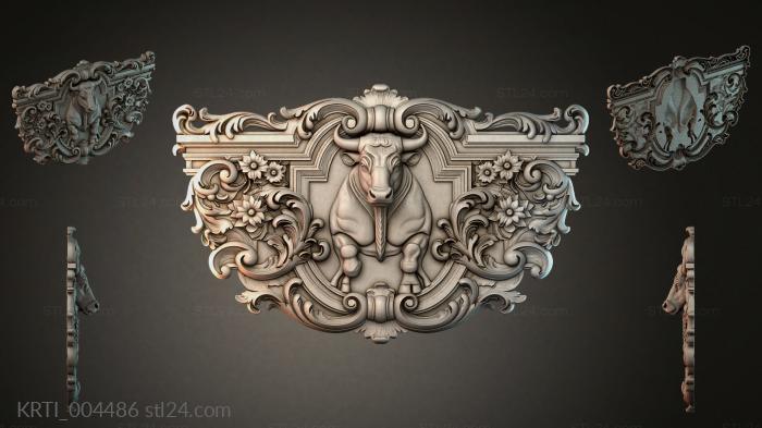 Cartouches (KRTI_004486) 3D models for cnc