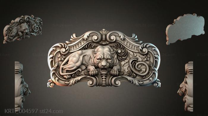 Cartouches (KRTI_004597) 3D models for cnc